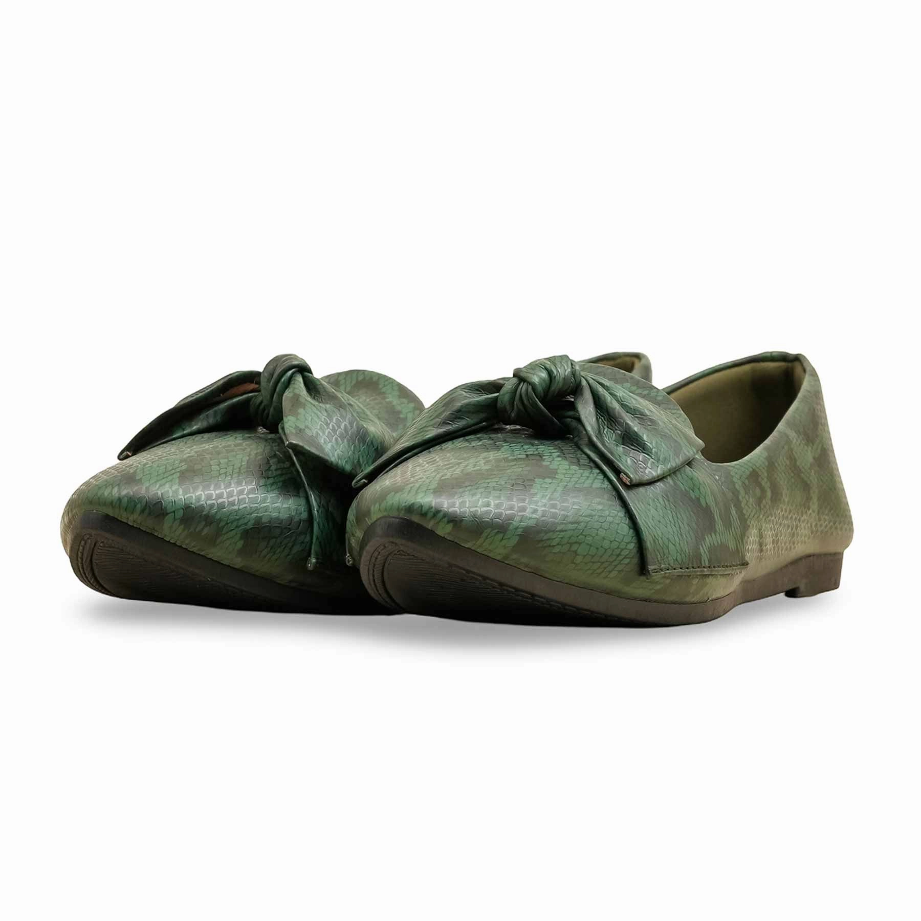 Flat Crossfit Shoes Green Pumps For Ladies WN1354