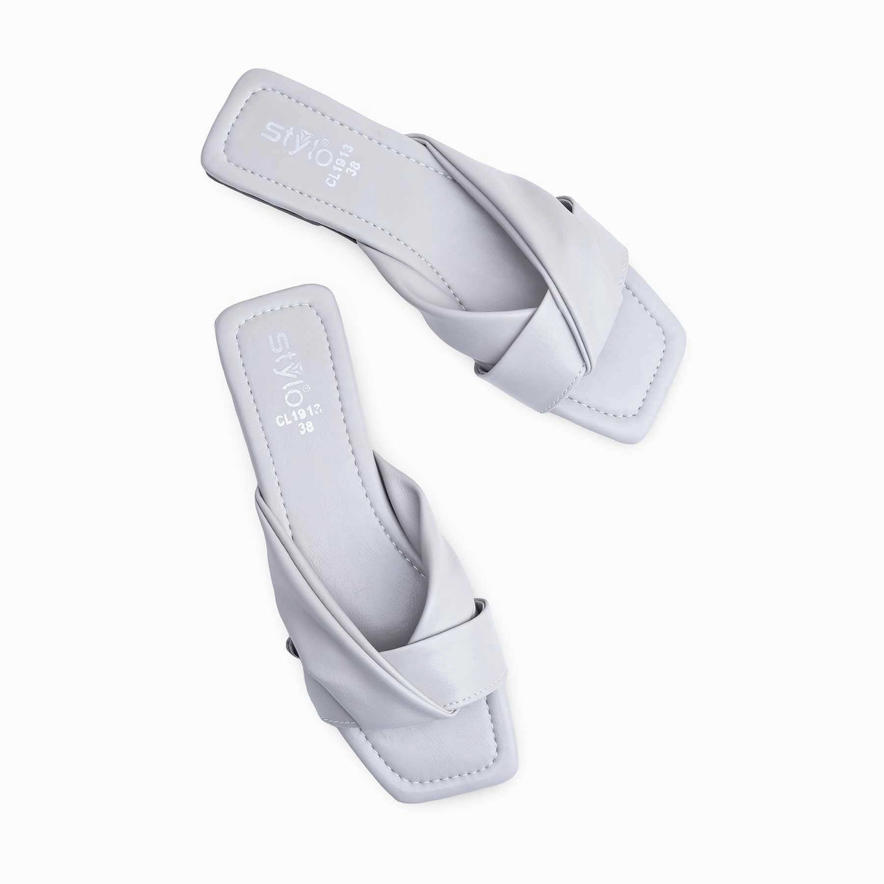 Grey Casual Slipper CL1913 Most Popular Casual Shoes