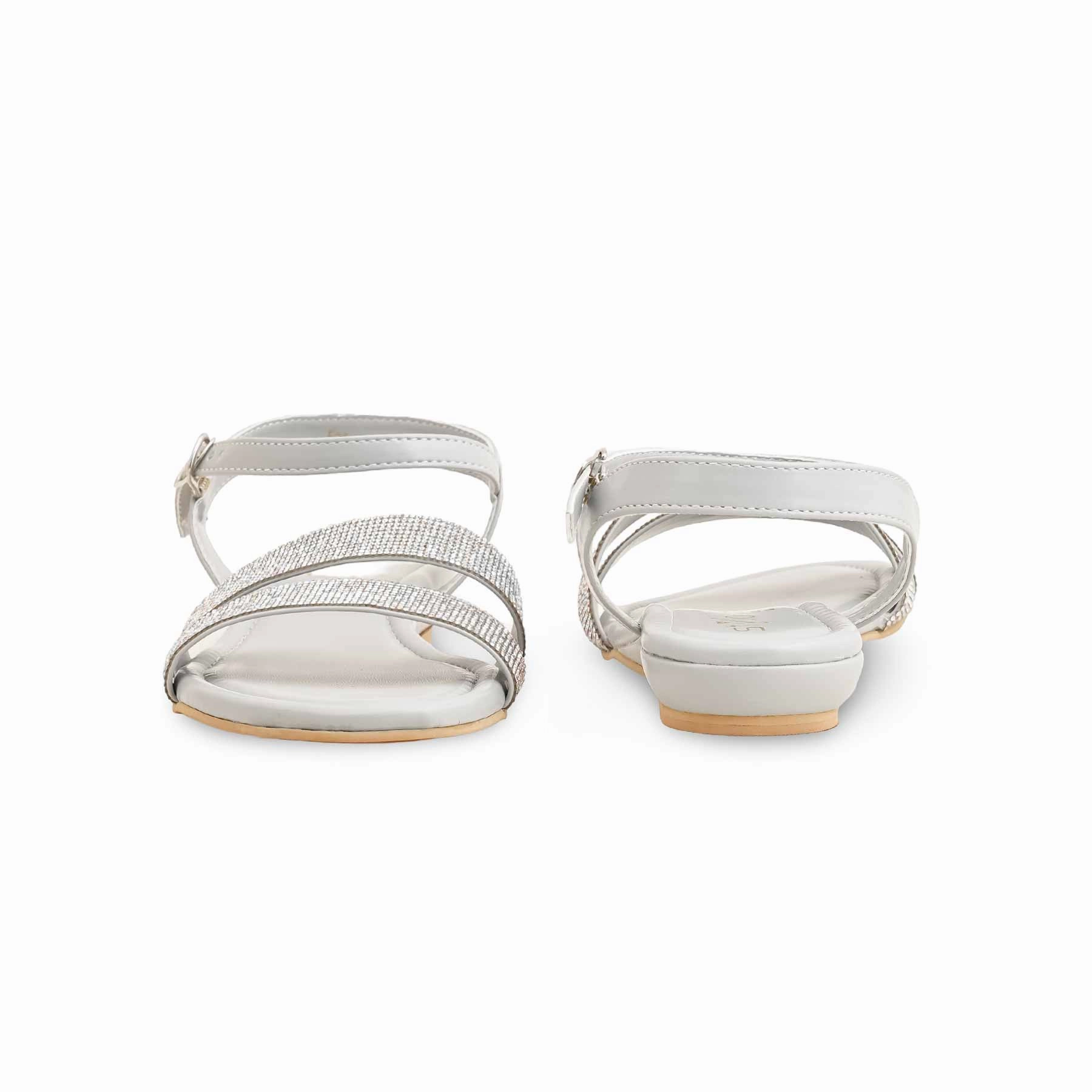 Sandals Affiliate Program Grey Formal Sandal For Women FR5418