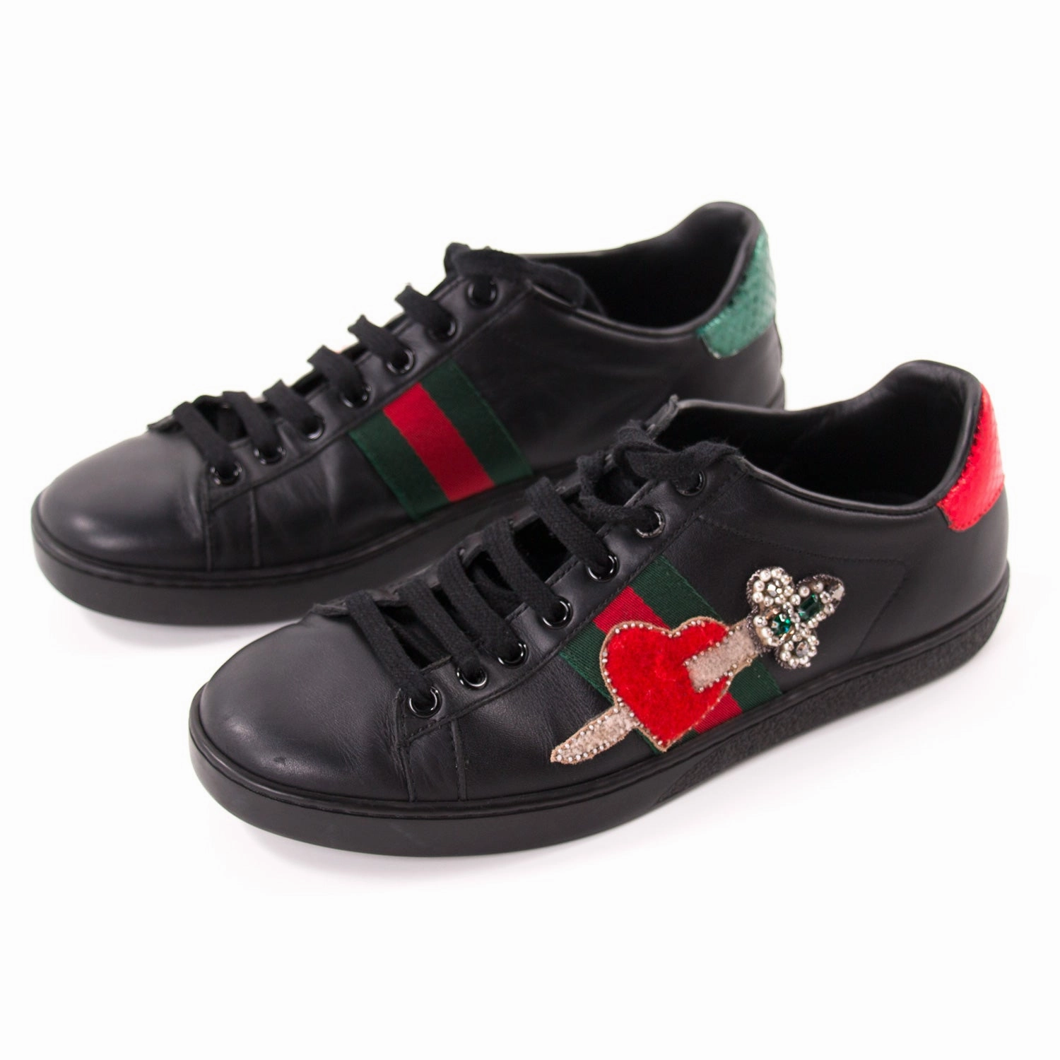 Mihara Yasuhiro Sneakers Gucci Ace Leather Embroidered Sneaker