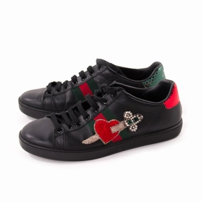 Gucci Ace Leather Embroidered Sneaker Buy Sell Sneakers Near Me