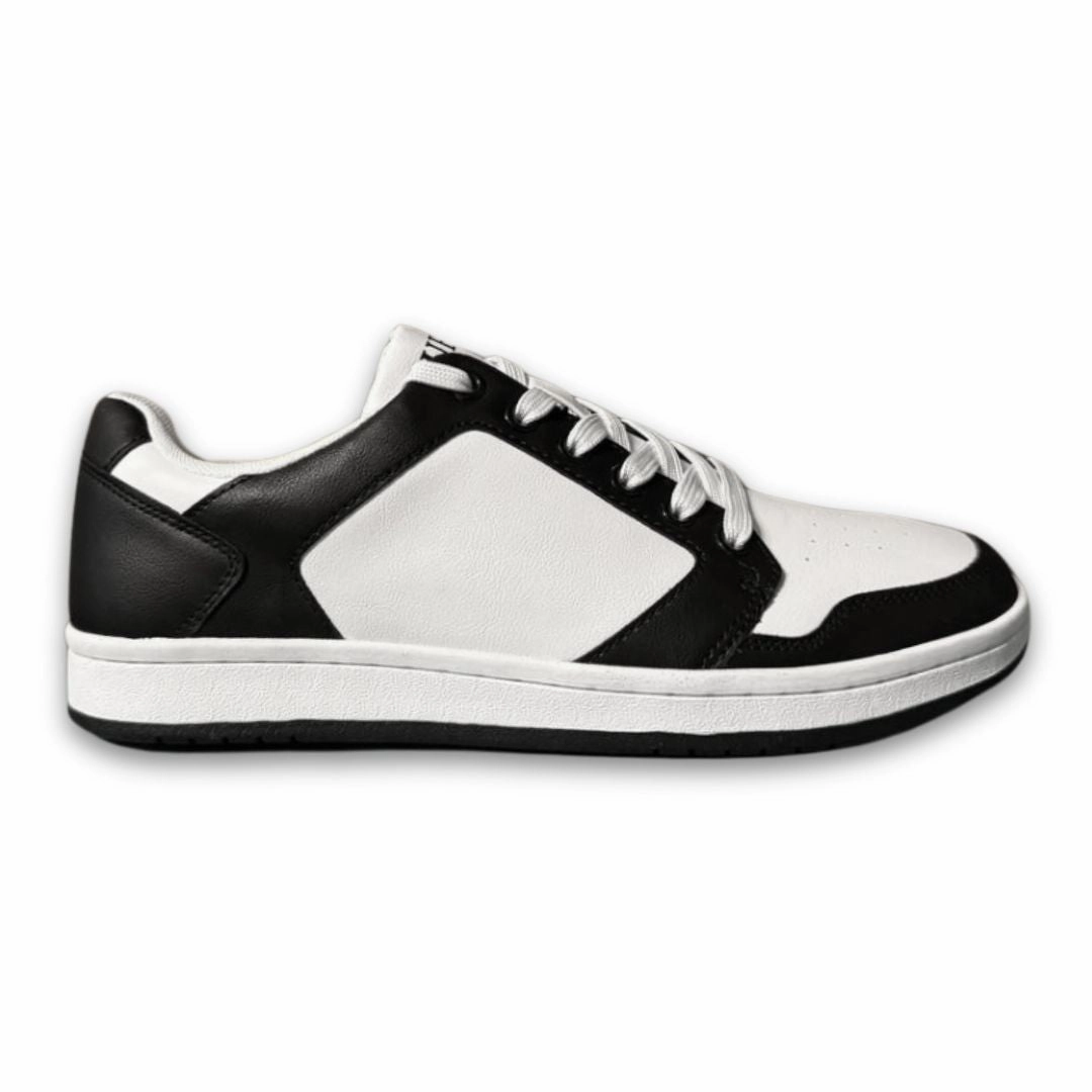 Trendy Flat Work Shoes GUESS Ludolf Sneakers Men - WHTBLK