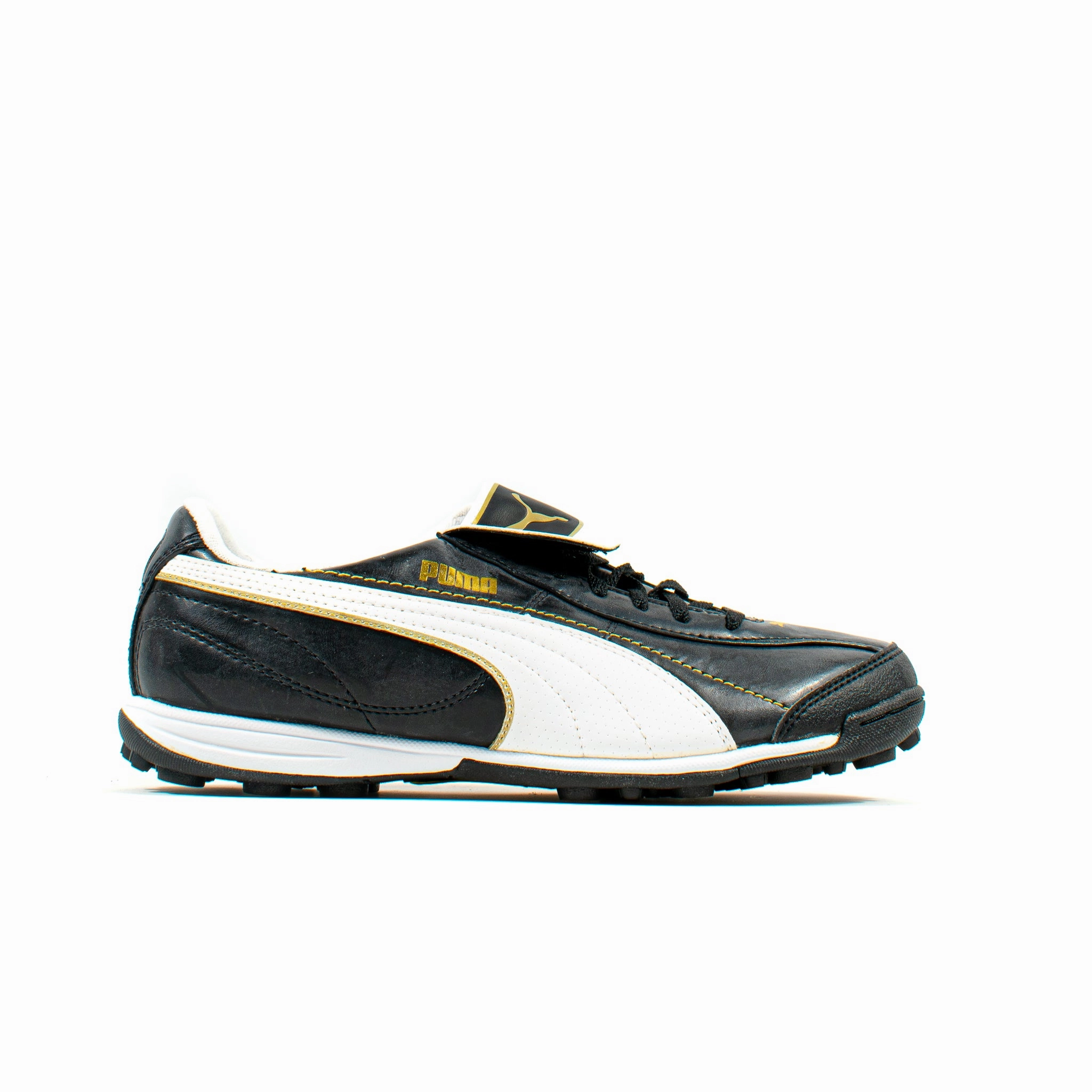 Asics Shoes Plantar Fasciitis Puma Esito XL TT Black White Turf