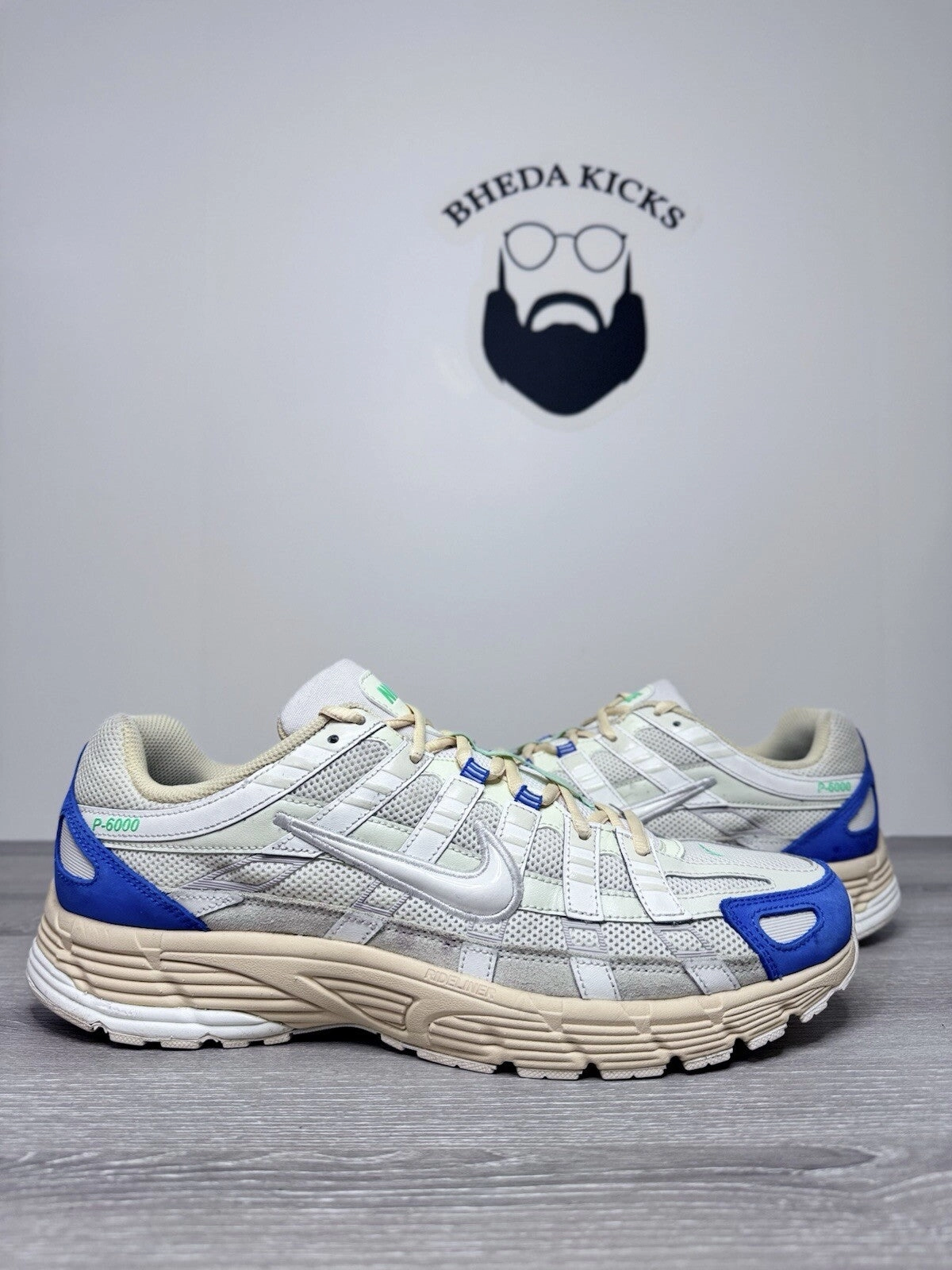 Asics Shoes Flat Sole Size 14 - Men's Nike P-6000 Running Sneakers Shoes Coconut Milk FJ5443-113