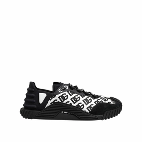 Dolce & Gabbana Black Logo Lace Up Low Top NS1 Sneakers Shoes All Day Standing And Walking Sneakers Healthcare