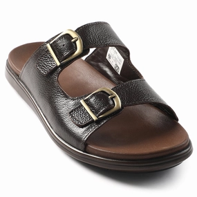 Healers Brown Casual Sandal For Men MDL-11E By Liberty Silly House Slippers