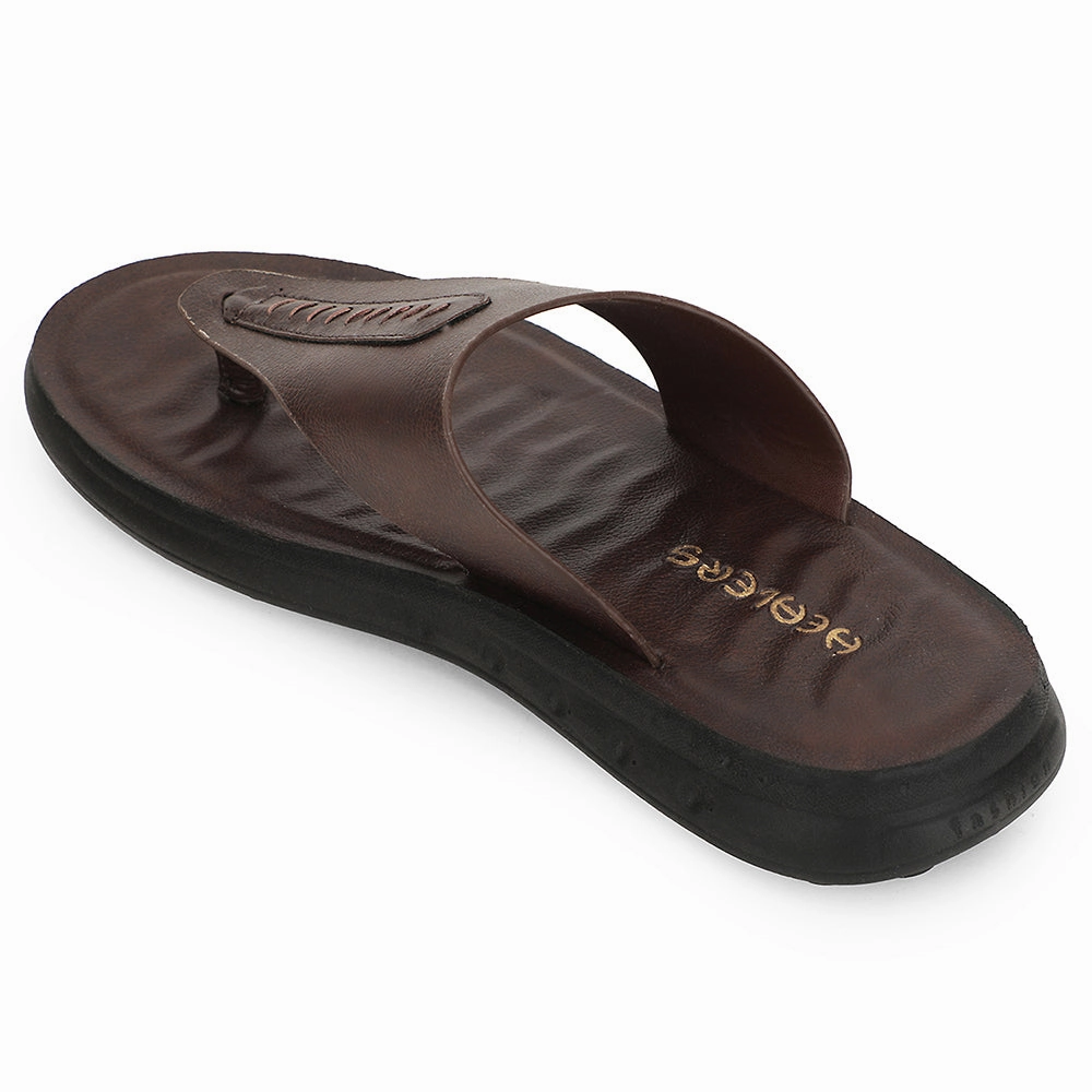 Nebraska Slippers Healers Brown Casual Slipper For Men GHD-82 By Liberty