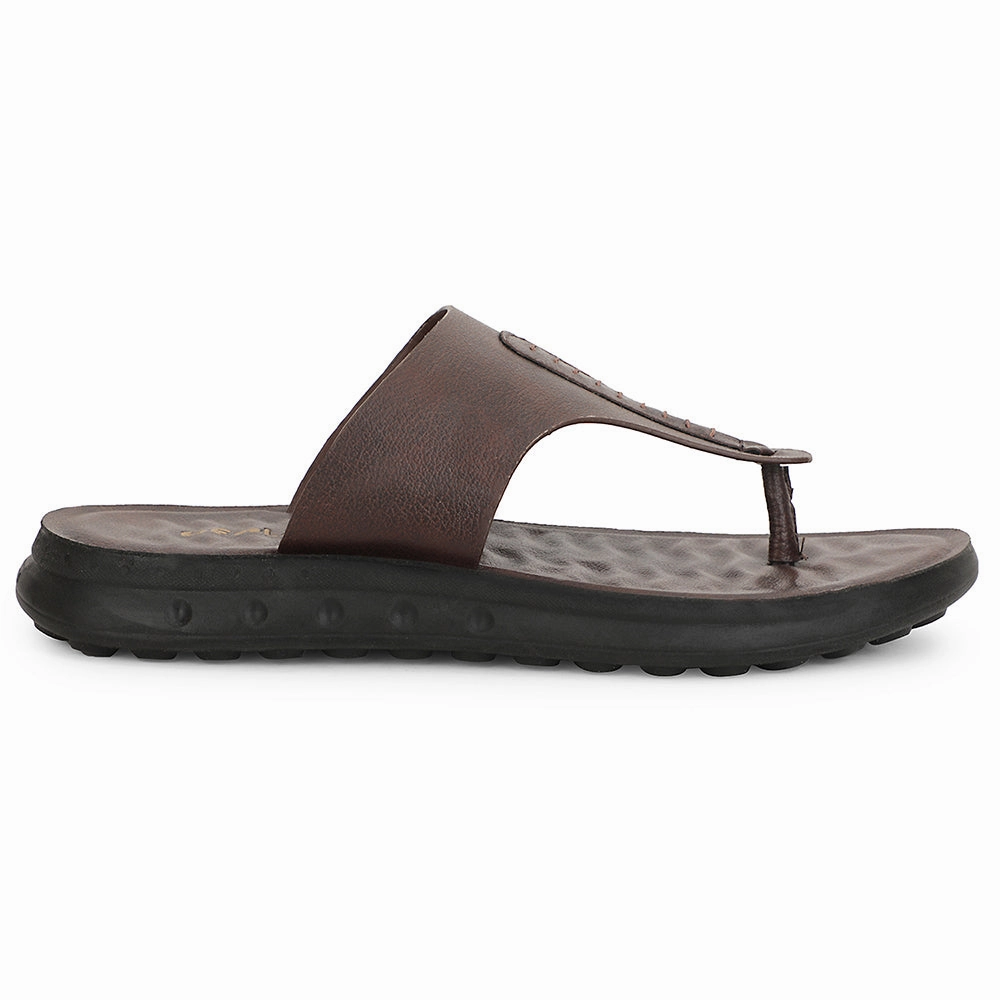 Muji Travel Slippers Healers Brown Casual Slipper For Men GHD-82 By Liberty