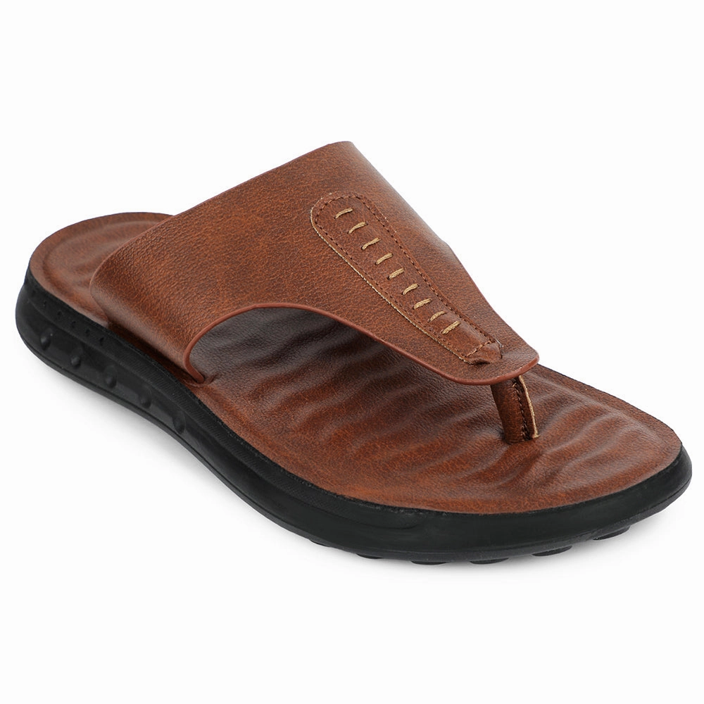 Charvet Slippers Healers Tan Casual Slipper For Men GHD-82 By Liberty