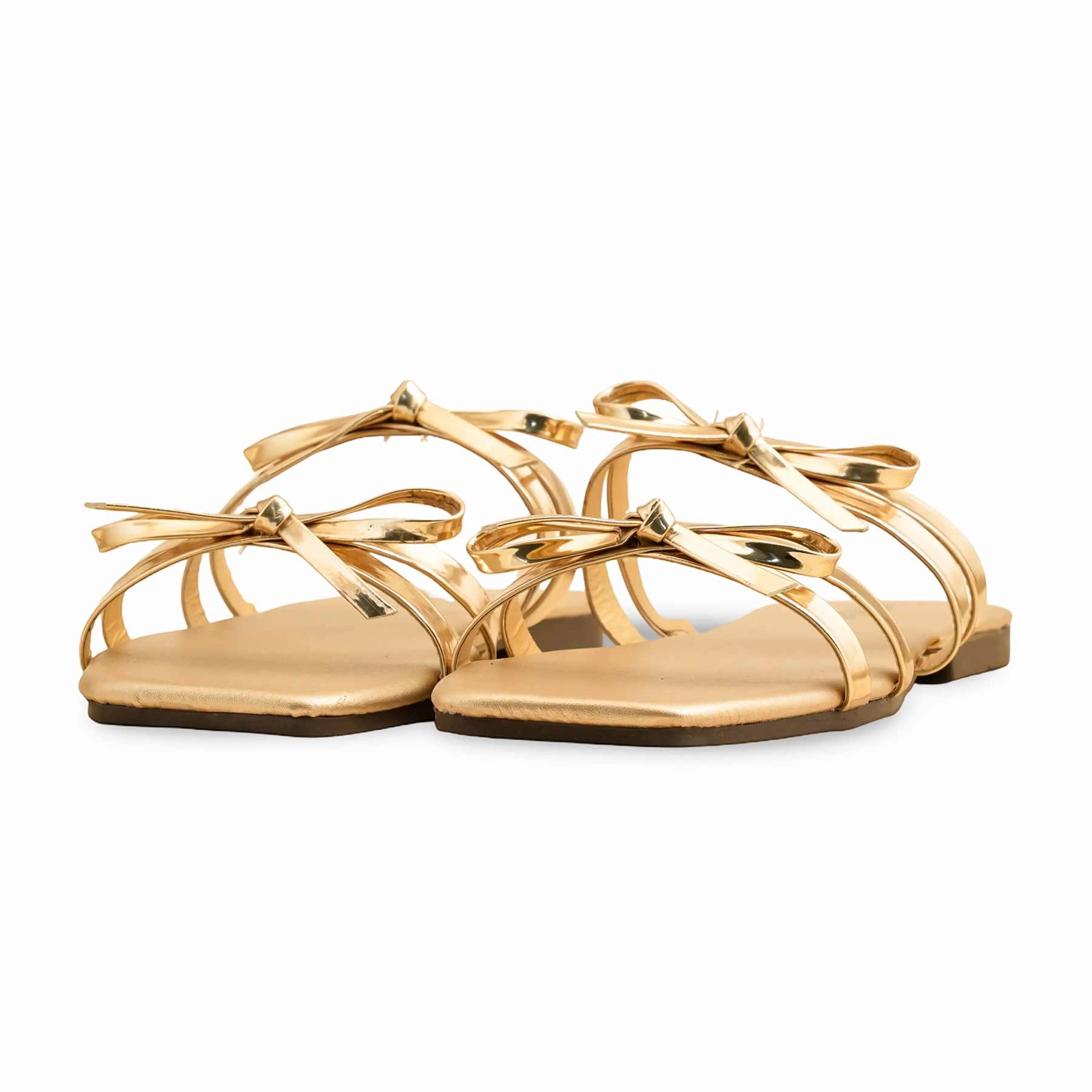 Golden Casual Slipper CL2068 Flat Mule Slides