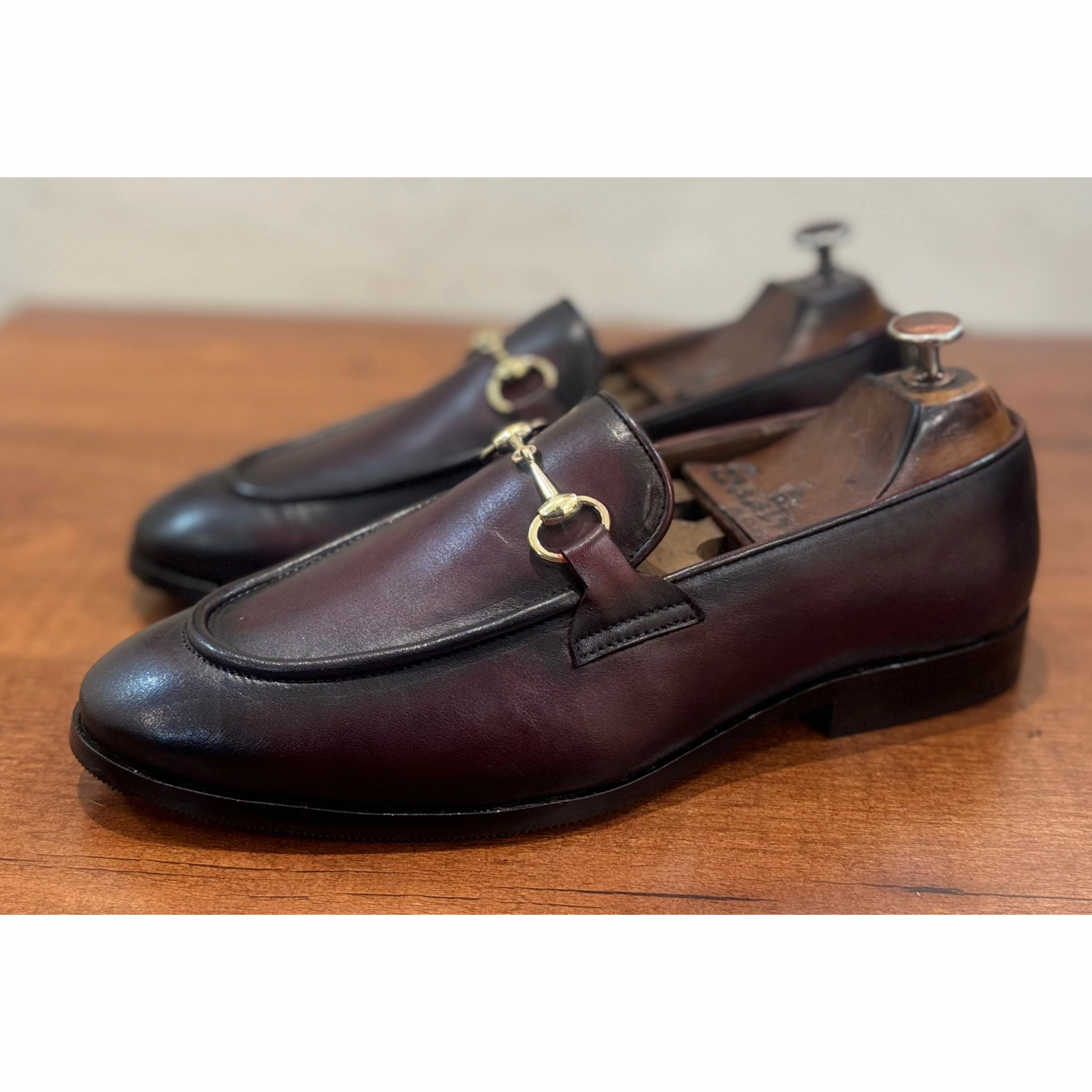 Horsebit Loafers Burgundy Brown Marc Fisher Loafers