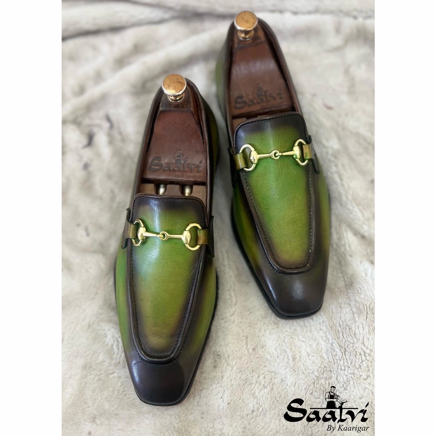 Wearing Loafers In The Winter Horsebit Loafers Green Hand Finished
