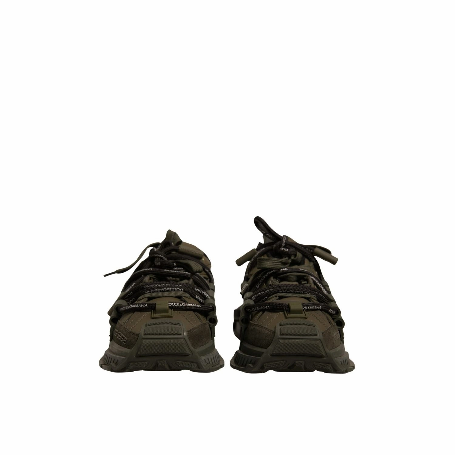 Dolce & Gabbana Military Green Space Low Top Sneakers Shoes Best Sneakers For Plantar