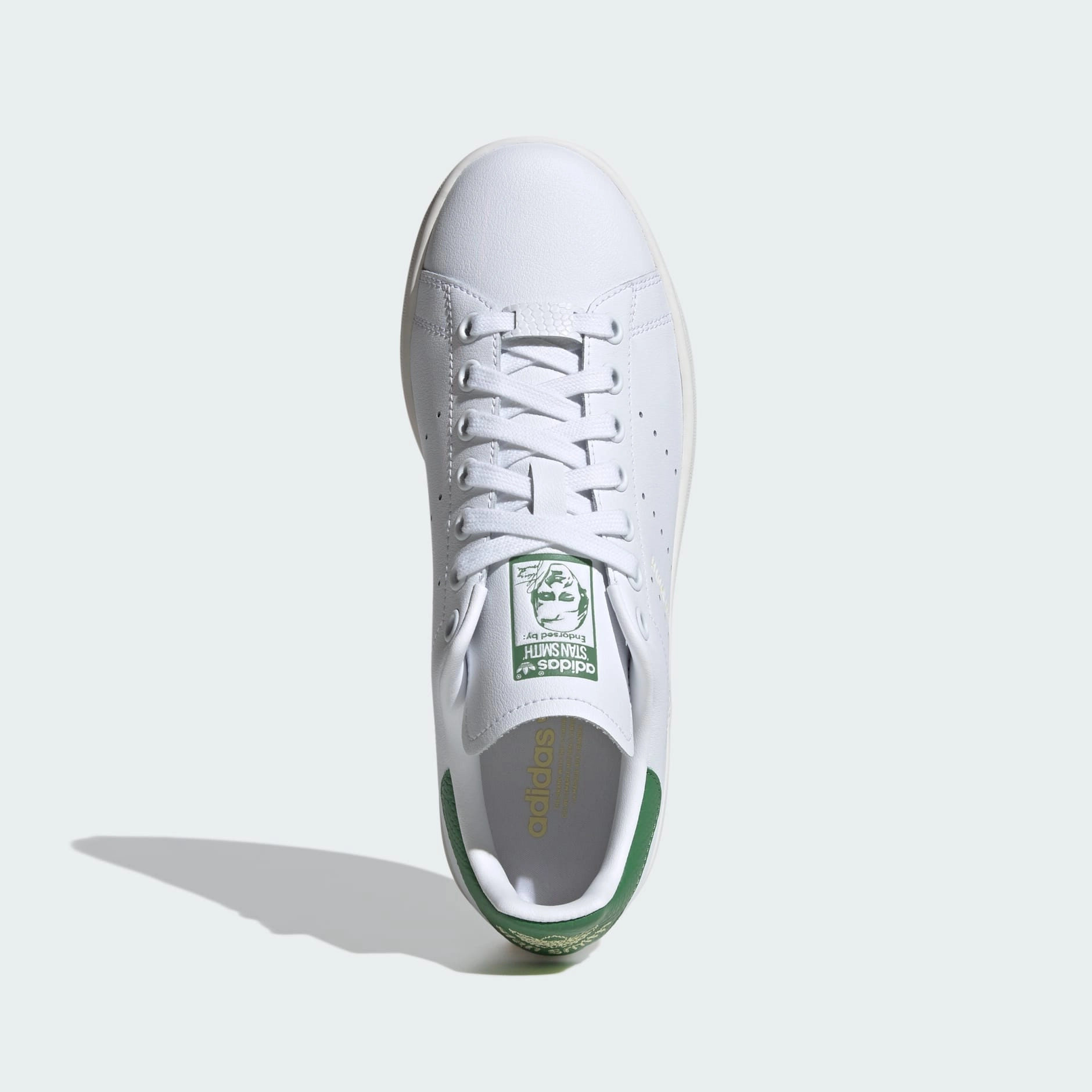 STAN SMITH SHOES - Ftwr White / Preloved Green / Almost Yellow Adidas Shoes Sl