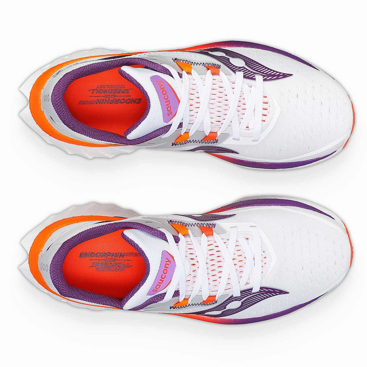 Saucony | Endorphin Speed 4 | Women's | White/Violet On Clouds Running Shoes