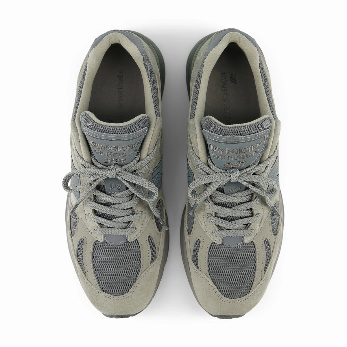 in UK   thisisneverthat 991v2 'Grey' New Balance Hiking Womens