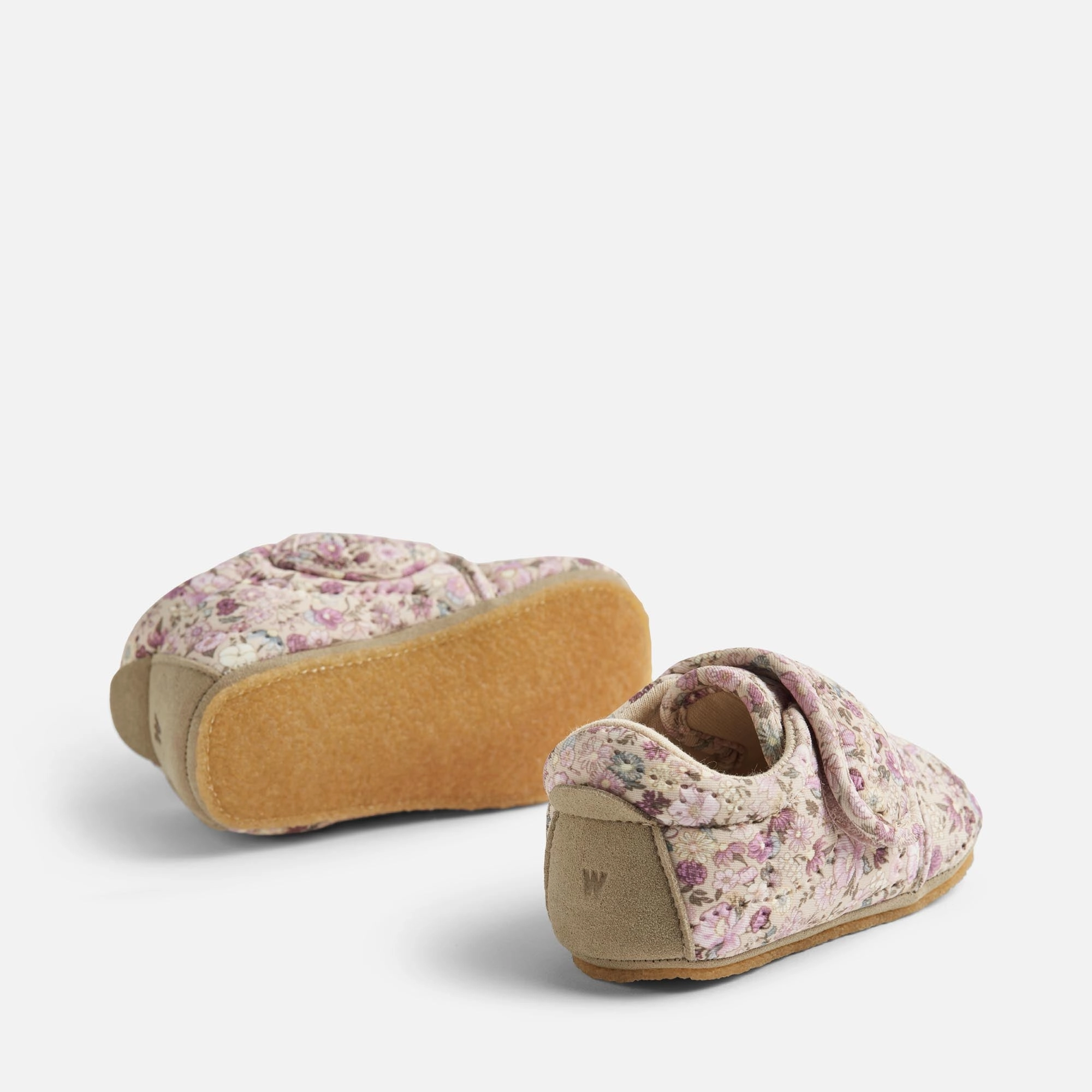 Indoor Shoe Thermo Sasha Print - clam multi flowers Sheepskin Slippers Ireland