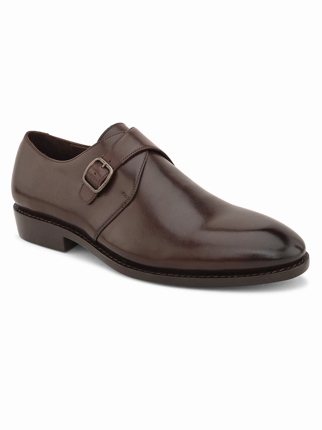 Loafers With Design Dark Chocolate Goodyear-Welted Loafers for Comfort