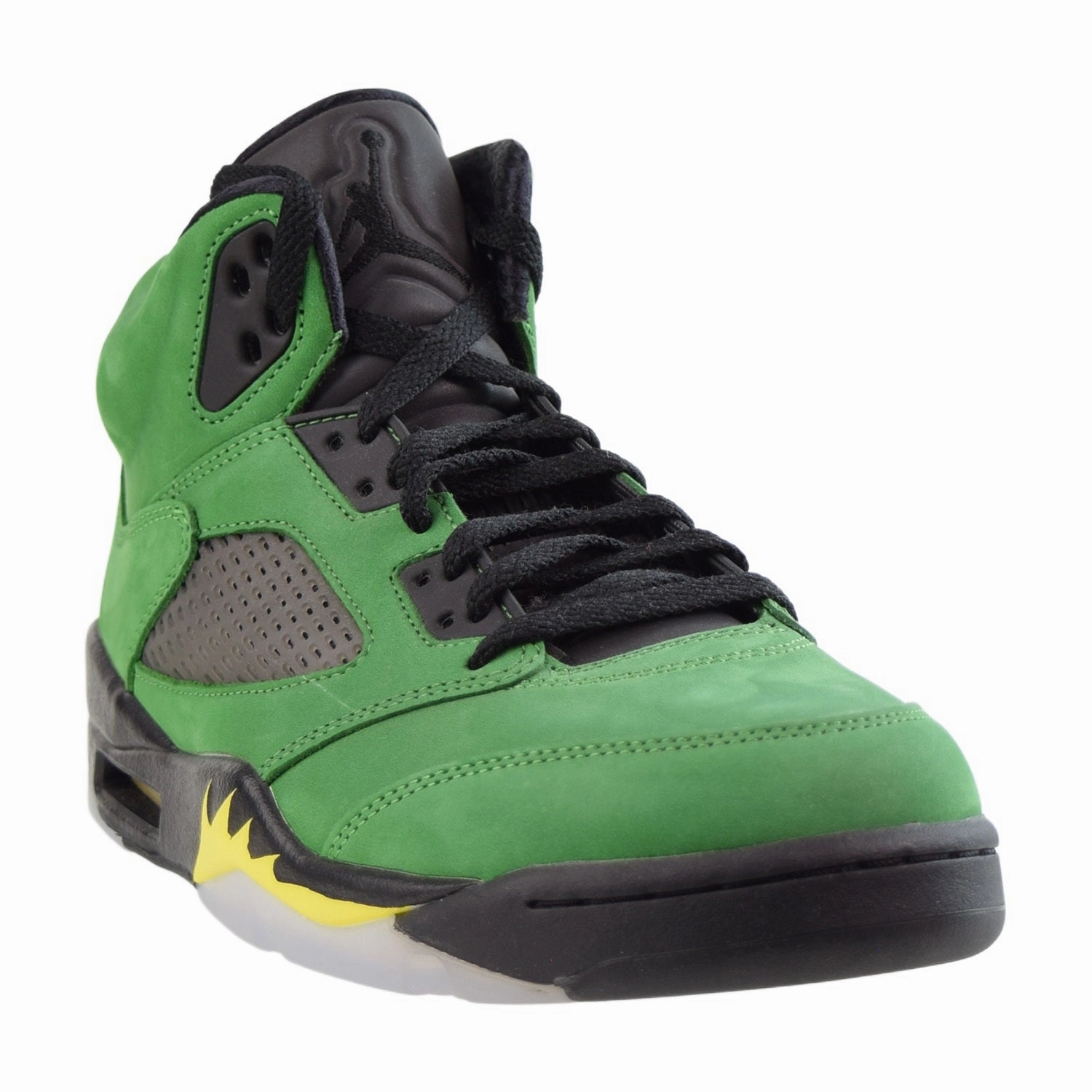 Cairo Low Leather Casual Shoes Jordan 5 Retro SE Oregon Men's Shoes Apple Green-Black-Yellow