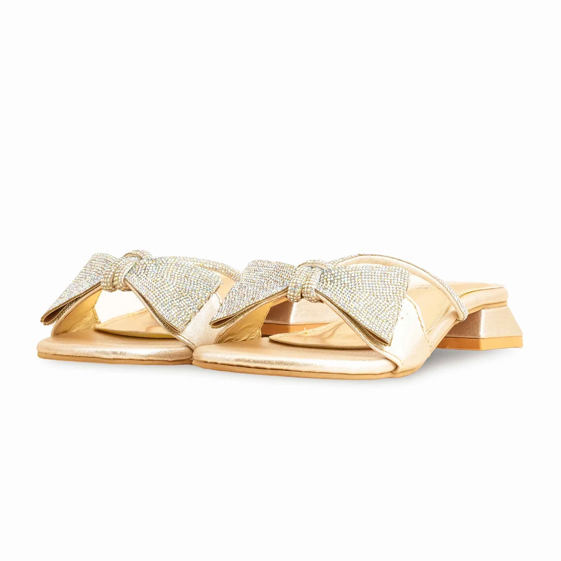 Golden Fancy Slipper FN7947 Full Sole Ballet Slippers