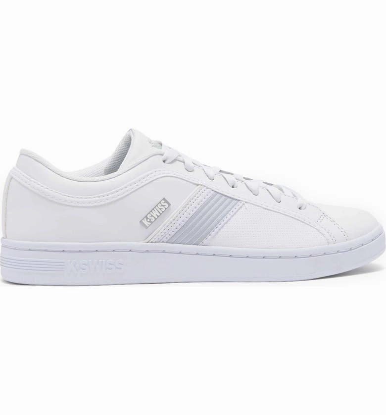 K-Swiss Classic Court Northam White / Silver 07139149 Men's Tennis Shoes Court Vision Mid Casual Shoes