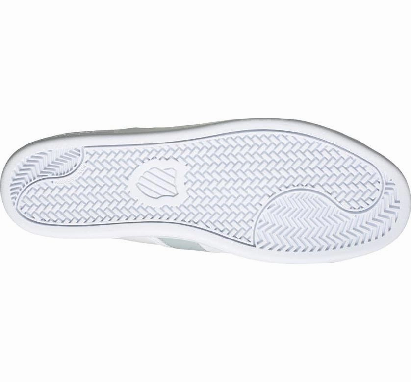 Acceptable Shoes For Business Casual K-Swiss Classic Court Northam White / Silver 07139149 Men's Tennis Shoes