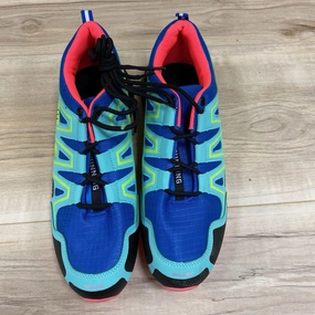 Keep Running - Speed 3 Trail Shoe - MSRP $75: Blue Teal Green Pink -women-10 Running Shoes For Foot Problems