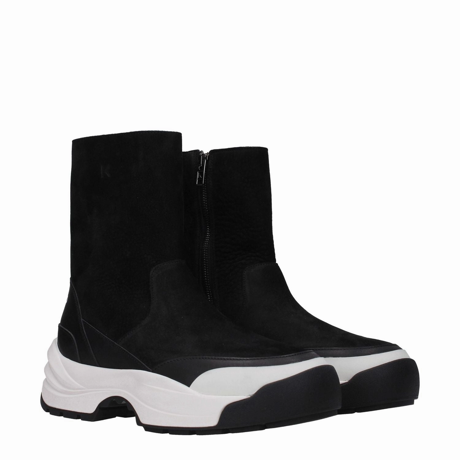 Casual Shoes In Pakistan Kenzo Black Leather Ankle Boots