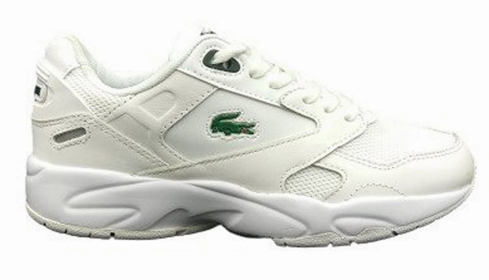 Academy Running Shoes LACOSTE Storm 96 LO 0120 3 Women | White/Dark Green (7-40SFA00661R5)