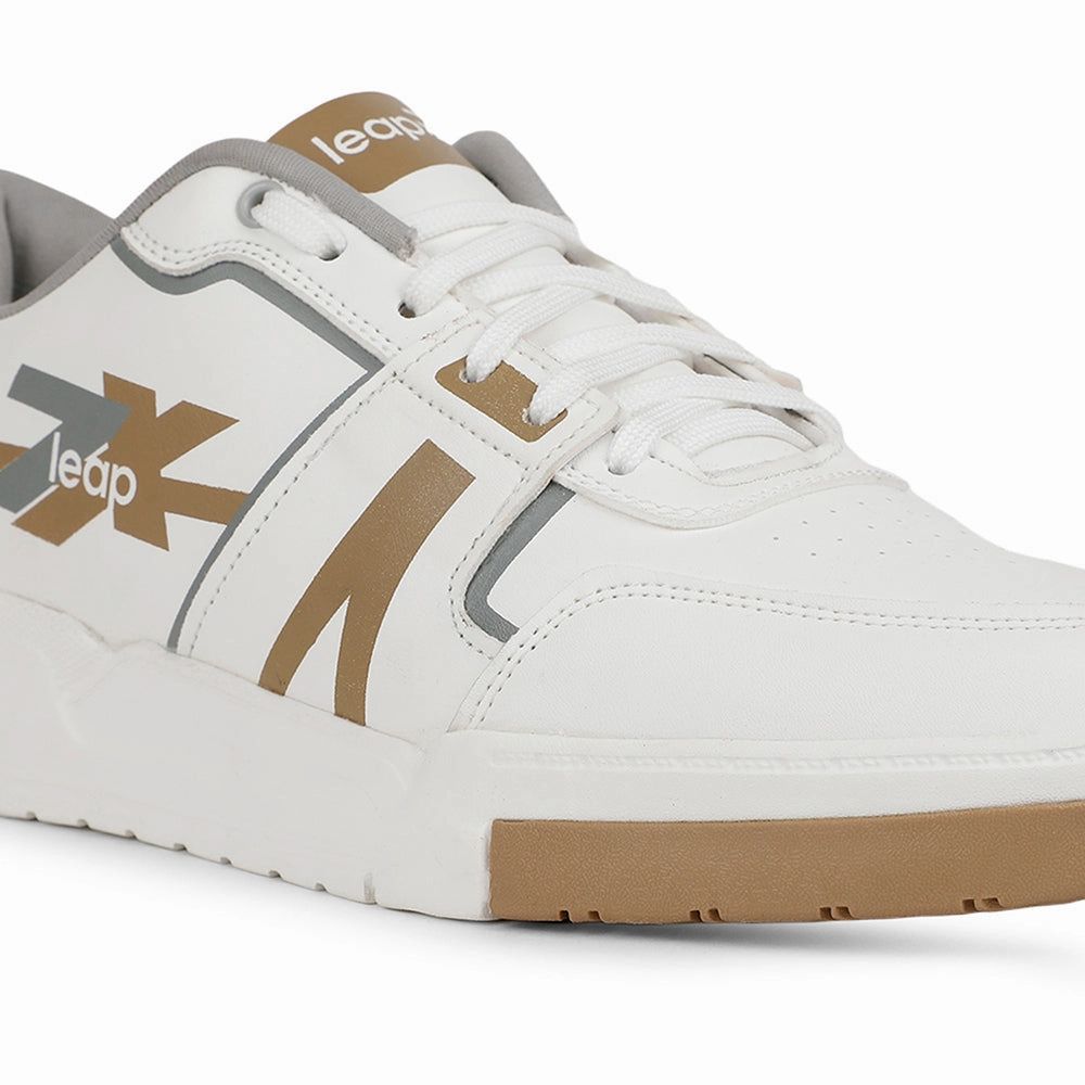 Leap7x Casual Golden Sneakers For Mens BORDEN By Liberty Air Max Ap Casual Shoes