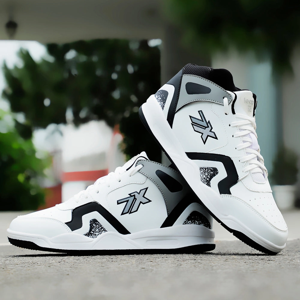 Leap7x Casual White Sneakers For Mens PRESTON By Liberty Casual Shoes Online India