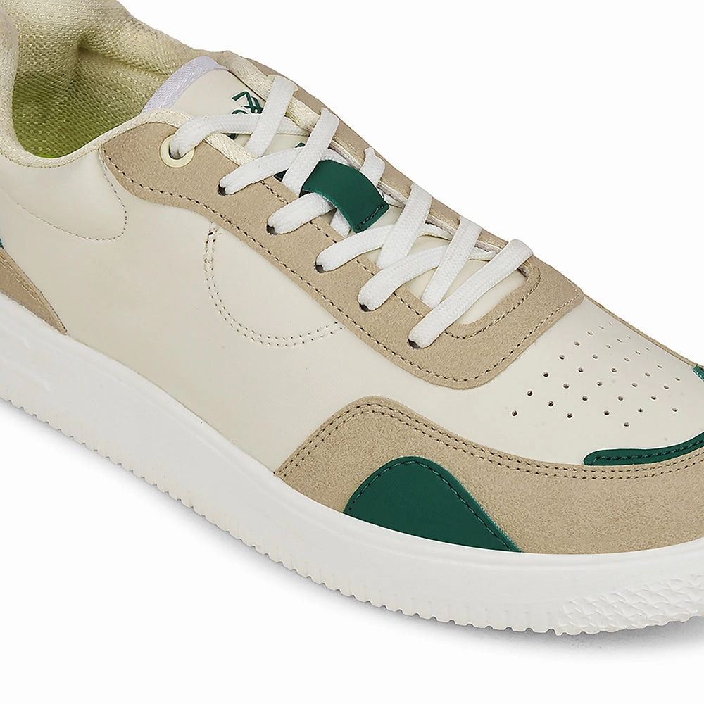 Men Breathable Casual Shoes Leap7x White Casual Lacing Sneakers For Men AMAZER-3E By Liberty