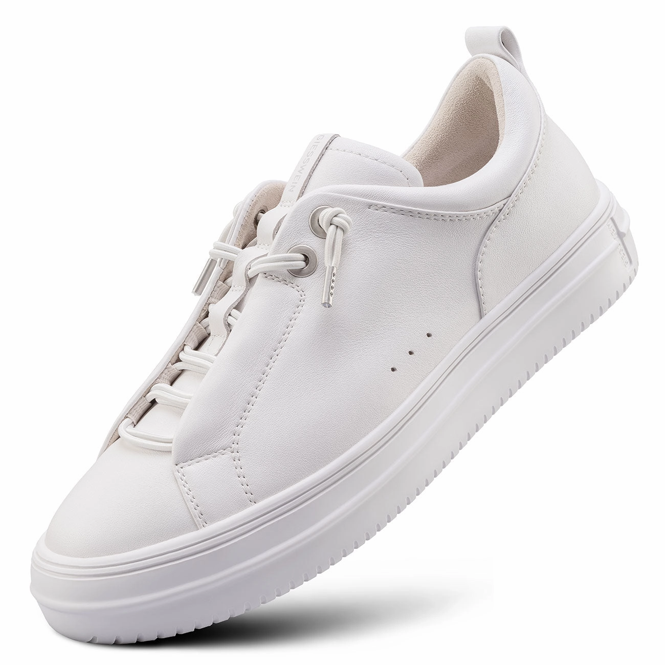 Best Wide Sneakers Leather Lux Women