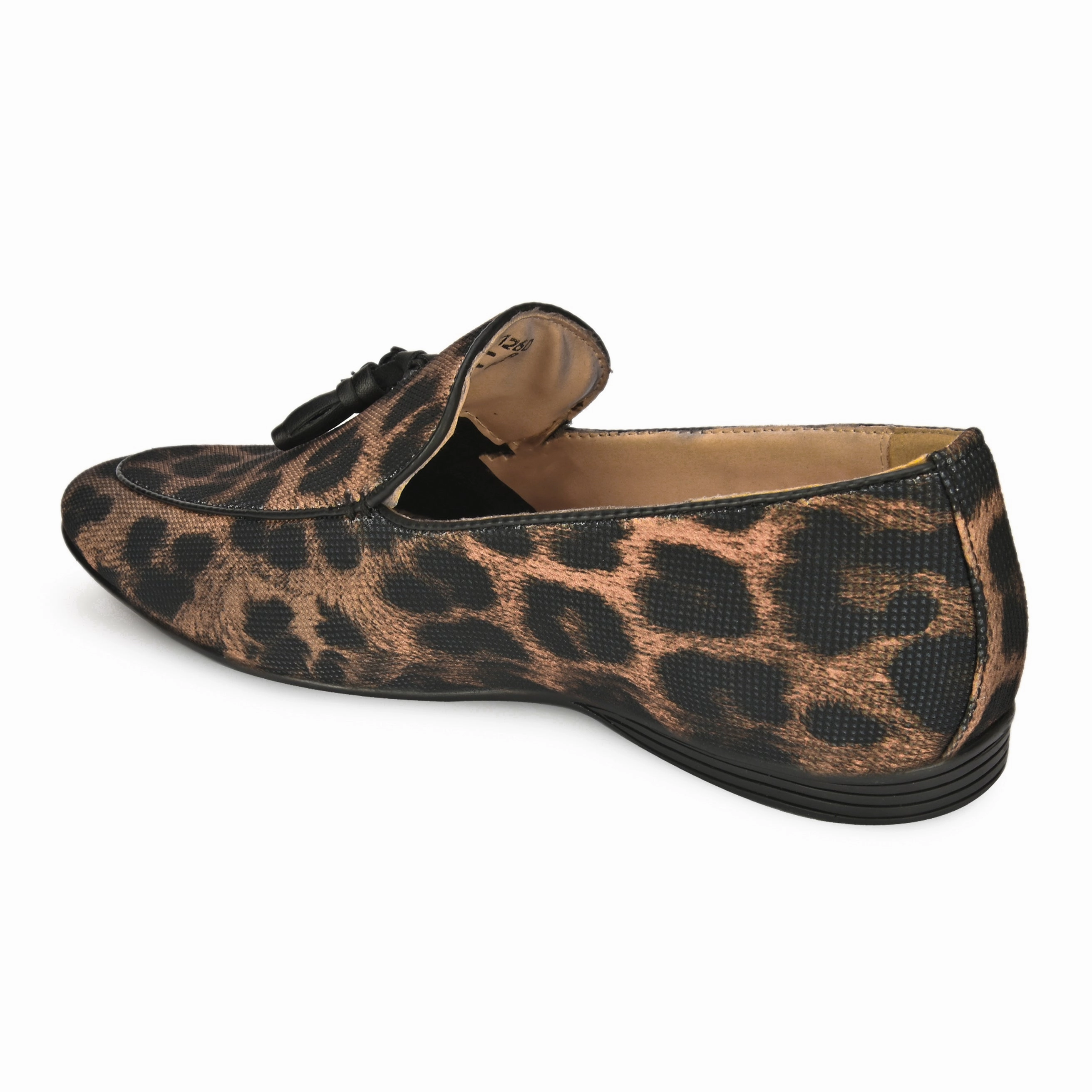 Leopart Print Tassel Loafers Zero Drop Loafers