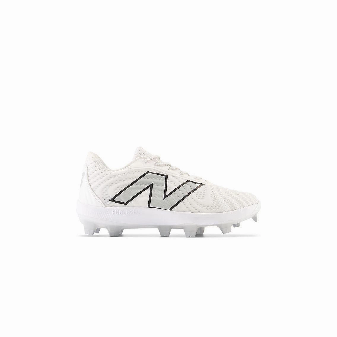 New Balance Ct 300 Sneaker New Balance Men's FuelCell 4040 V7 Molded Baseball Cleats - Optic White / Raincloud - PL4040W7