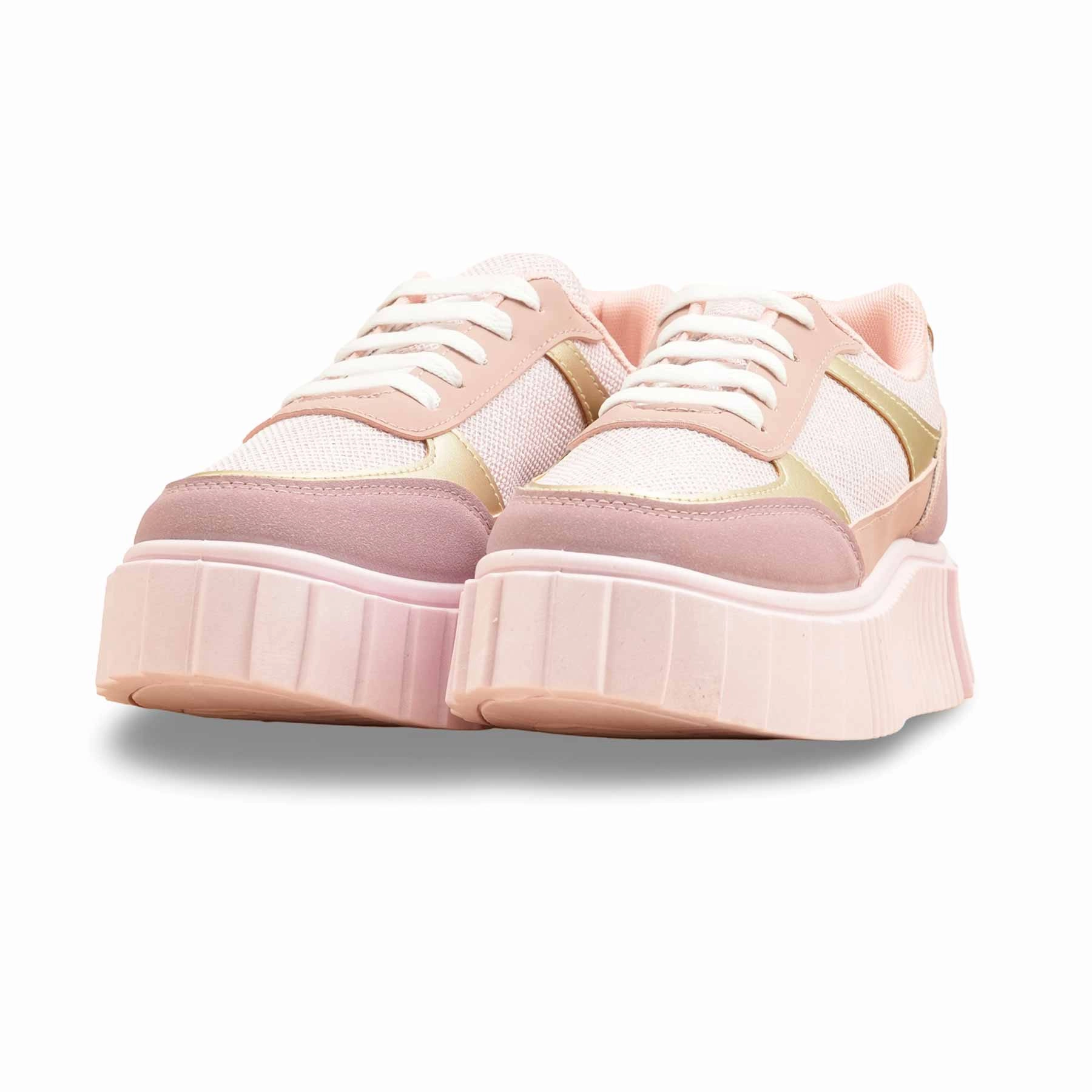 Peach Casual Sneaker For Ladies AT7491 Hot Sneakers