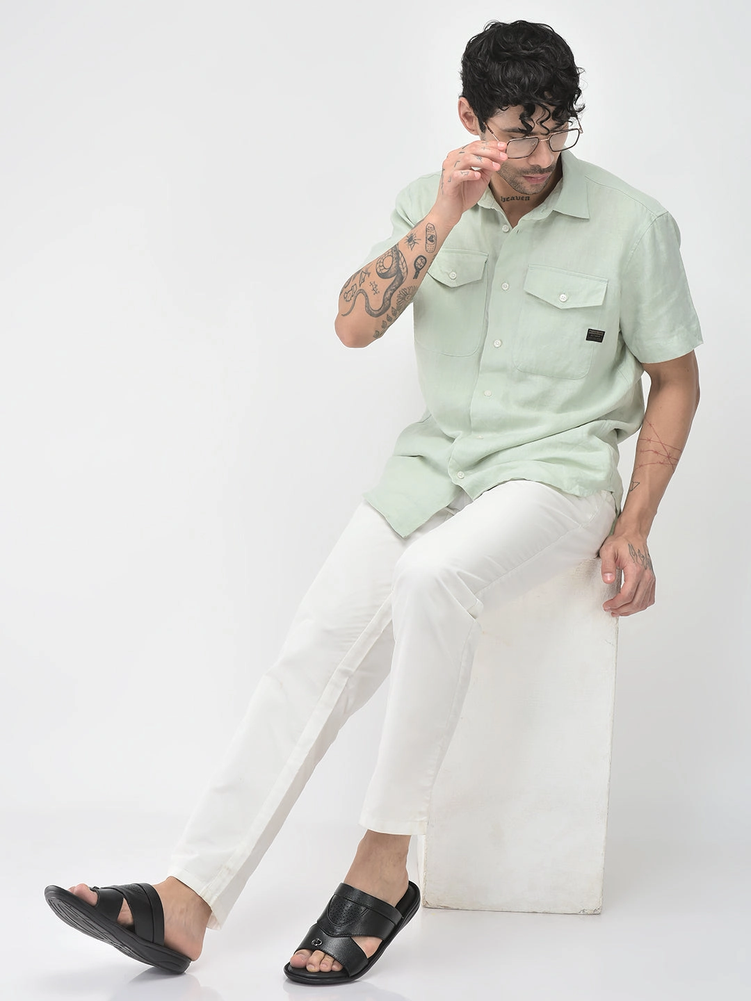 Garfield Plush Slippers FAUSTO Men Black Open Toe Broad Feet Slipper With Memory Cushion|Comfortable Gents Slipper|Sandals For Kurta