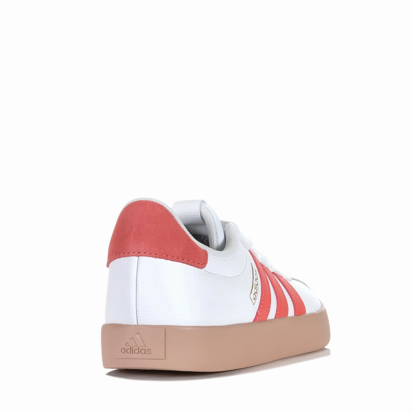 Adidas VL Court 3.0 Womens White/Preloved Scarlet Sale Adidas Shoes