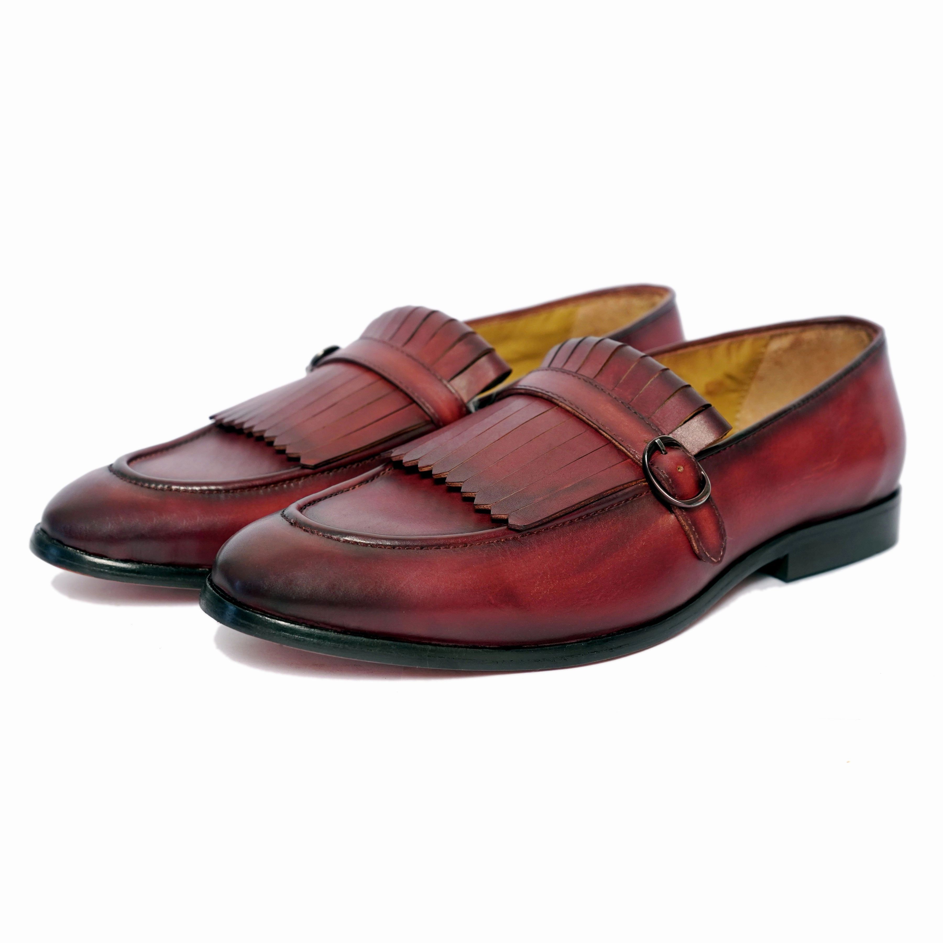 Zagreb Slip-on Loafers Fringe Loafers With Cord