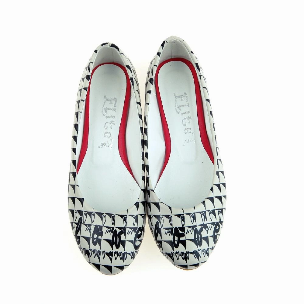 Love Ballerinas Shoes 1051 Flat Stock Shoe Molding