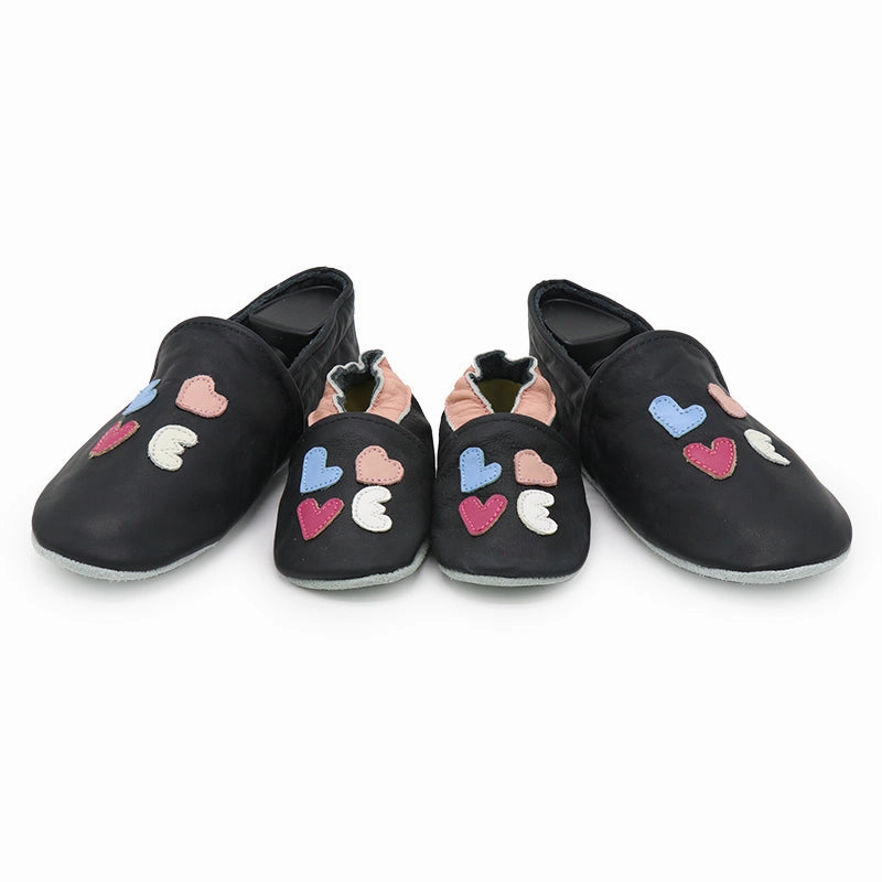 Slippers Acorn Love Black Parent Child Matching shoes-slippers