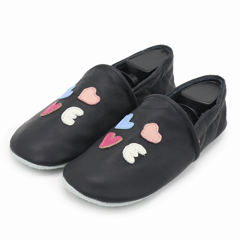 Hedgehog In Slippers Love Black Parent Child Matching shoes-slippers