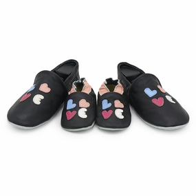 Love Black Parent Child Matching shoes-slippers The Silver Slippers Elizabeth Koda Callan