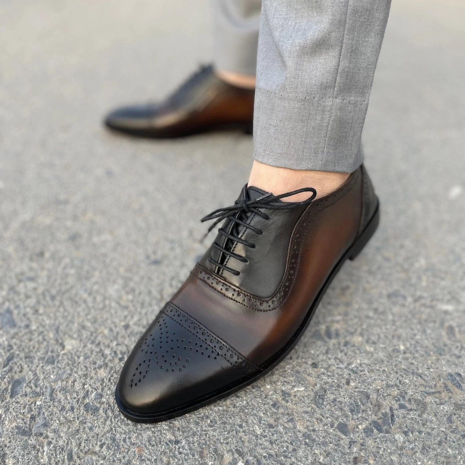 Wrap Flats Shoes LS Pure Leather Handmade Classic Shoes LS-101