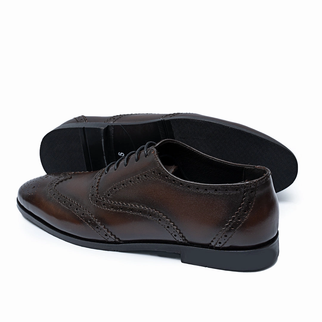 LS Pure Leather Handmade Classic Shoes LS-105 Shoe For Flat Foot