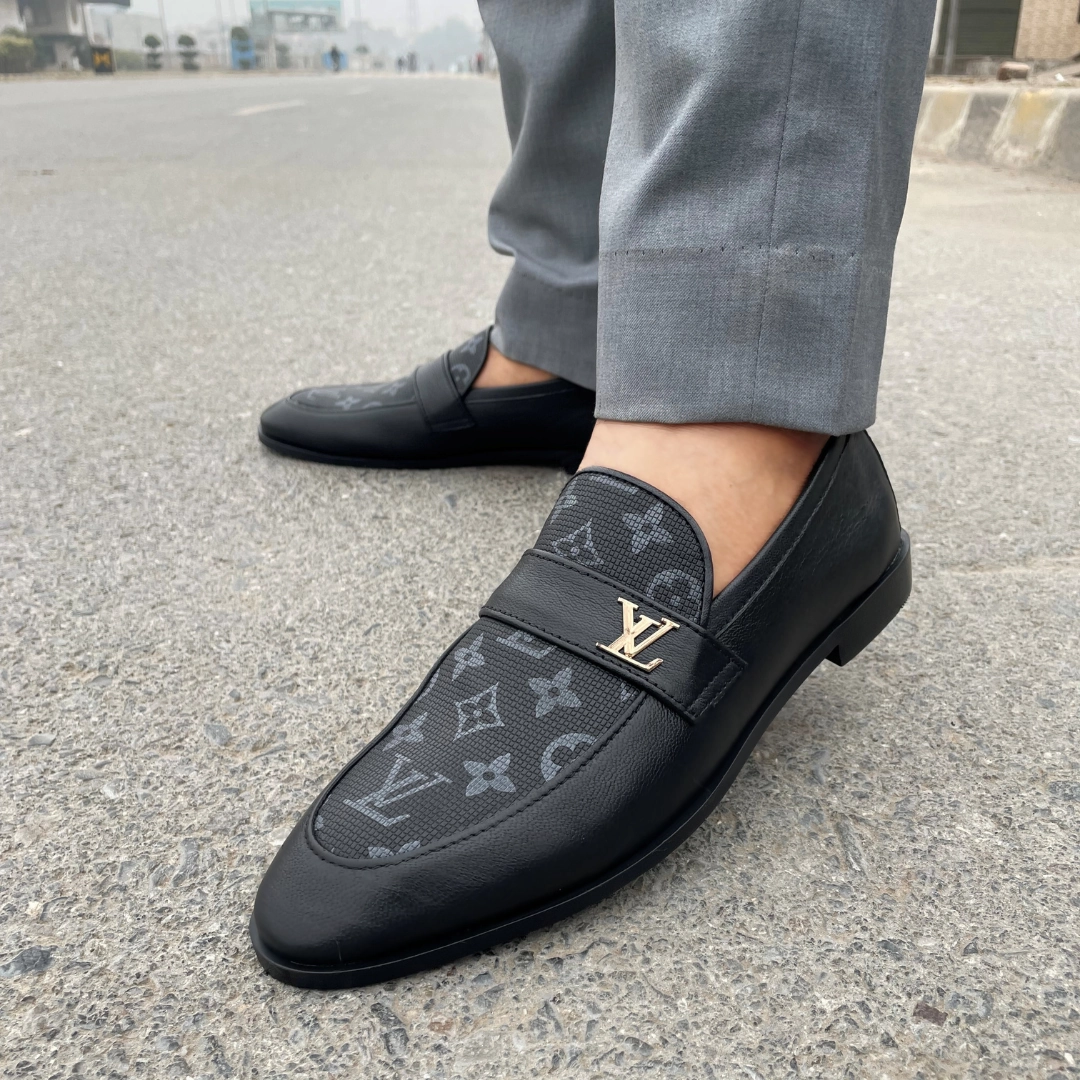 Python Flat Shoes LS Pure Leather Pebble Shoes LS-210