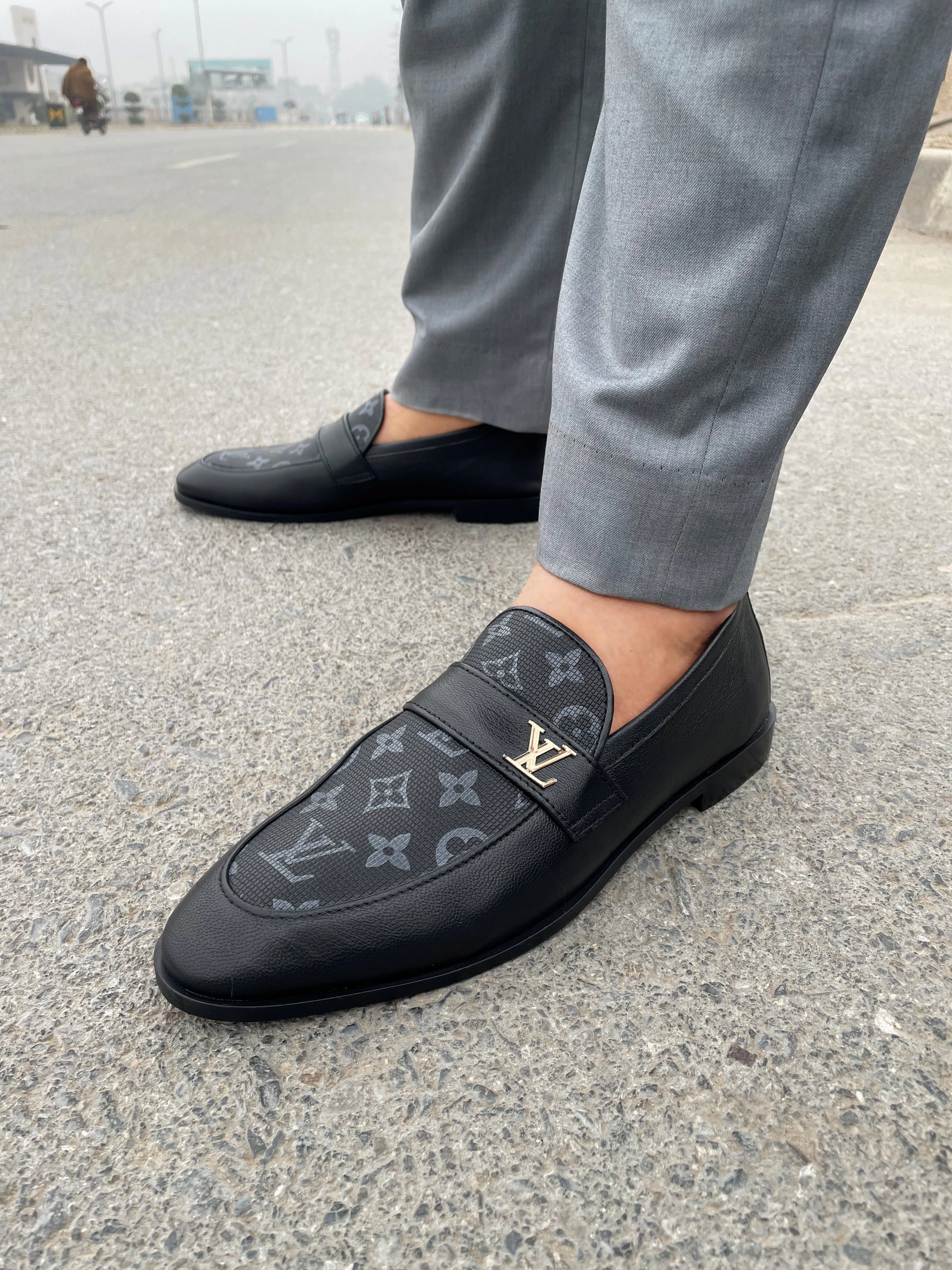 LS Pure Leather Pebble Shoes LS-210 Drag Queen Shoes Flats