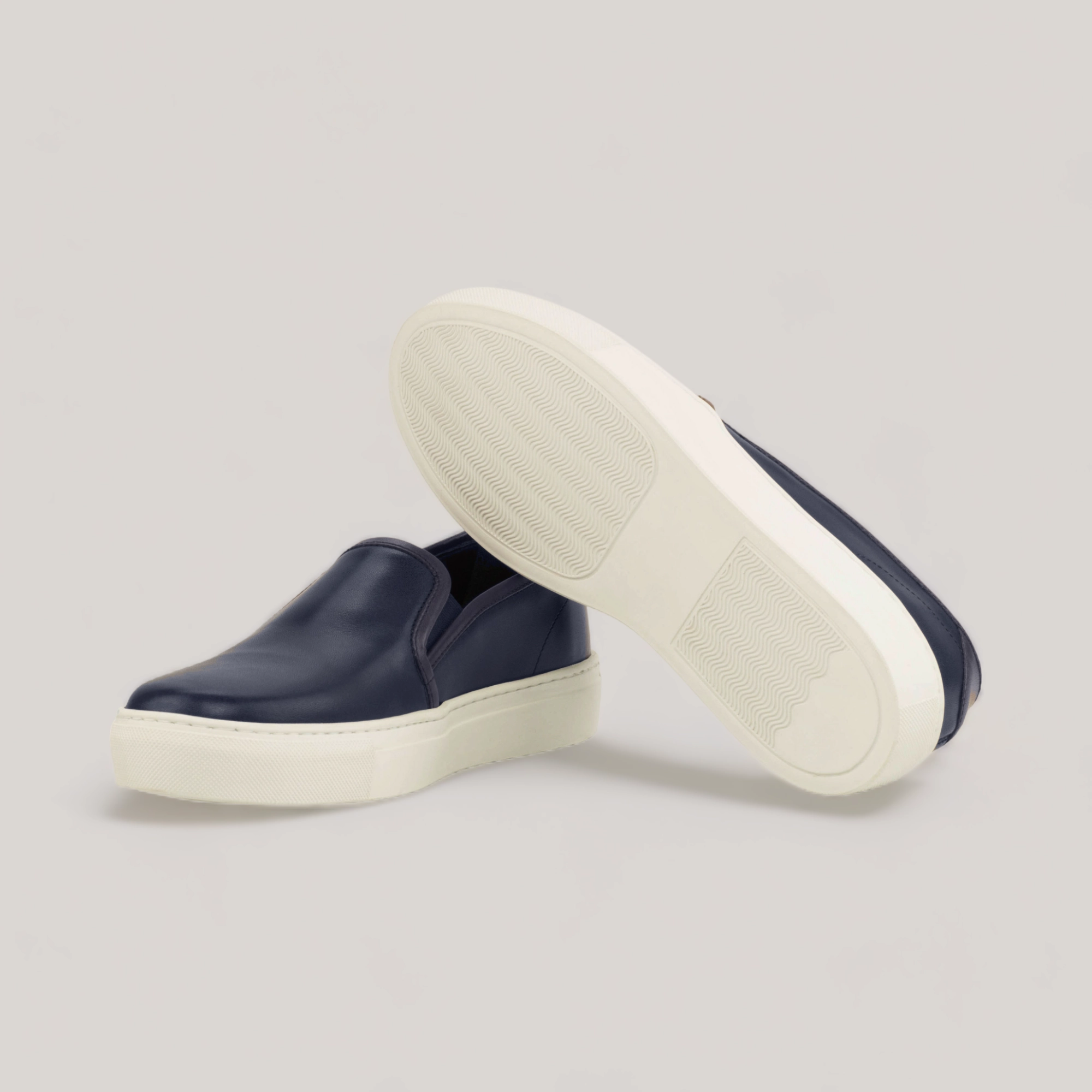 Intentionally Blank Loafers LUCE | Slip-On Sneakers - Navy | Women's