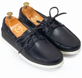Lucia Yatch Leather Loafers (Black - Limited Edition) Best Loafers Comfort