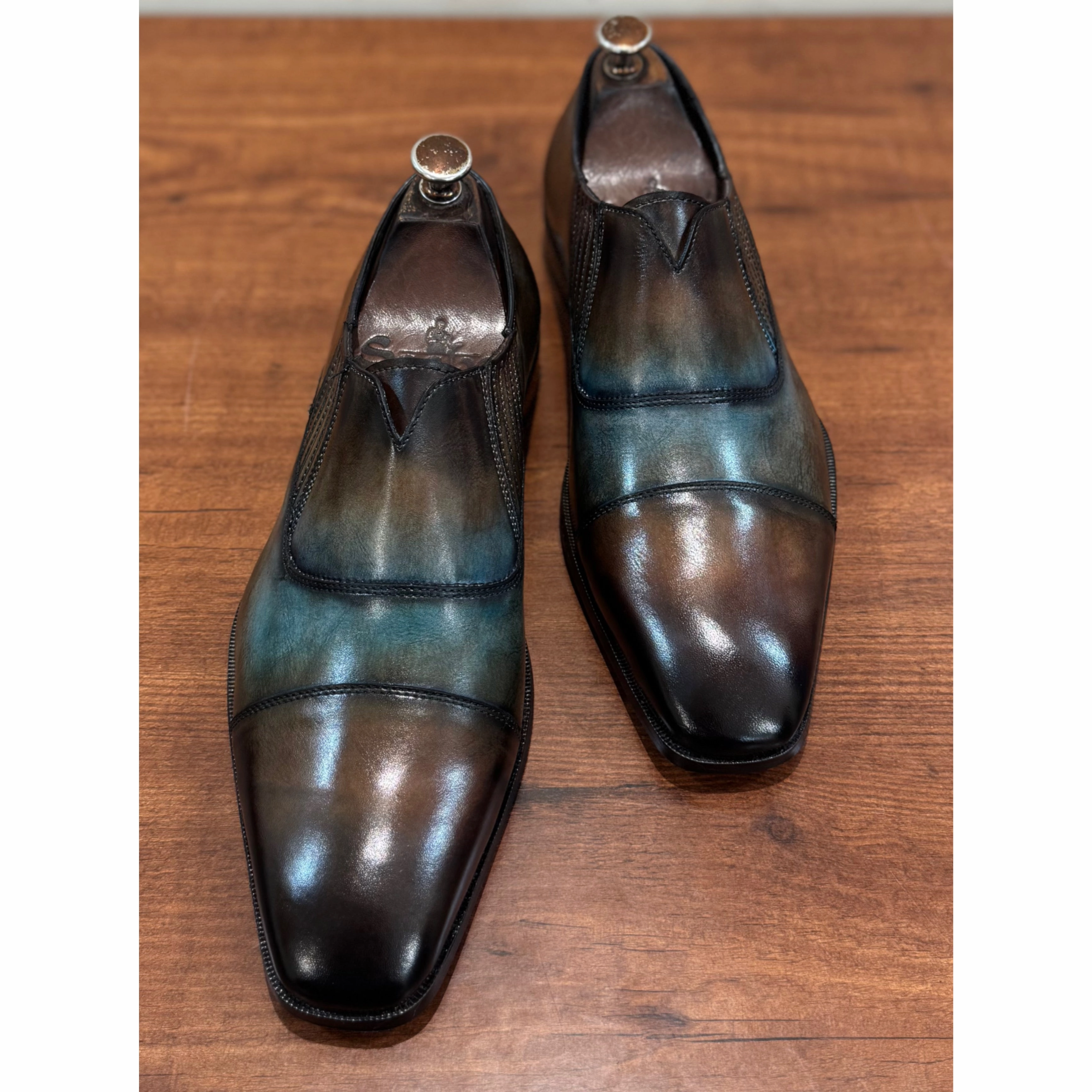 Lucifer | Hand Patina Loafers Riali Loafers